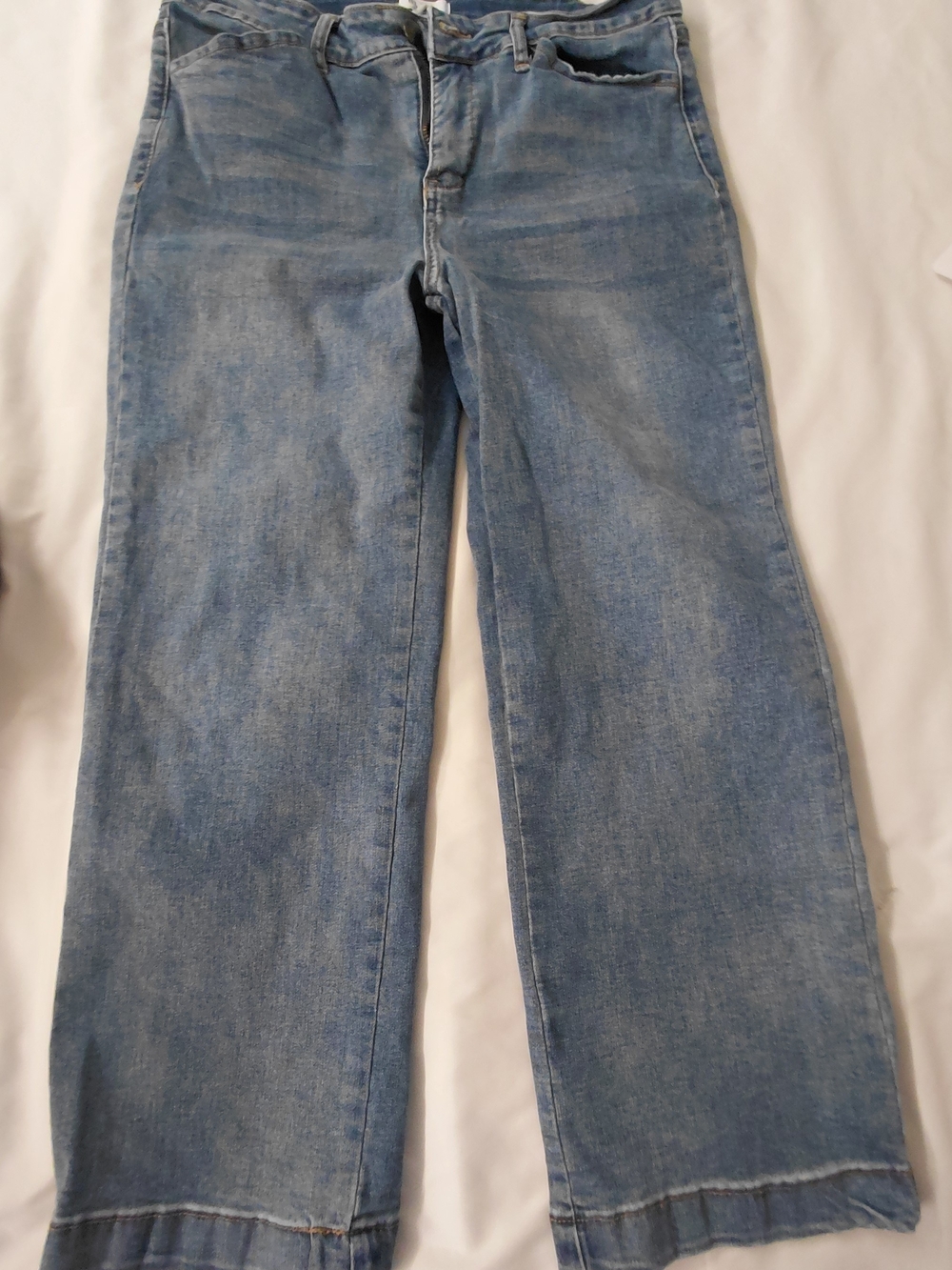 Bleu Size 12 Light Blue Wide Leg Women’s Jeans